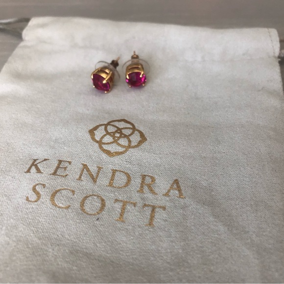 Kate Spade pink Earring Studs - Picture 2 of 7